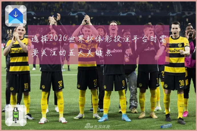 选择2026世界杯体彩投注平台时需要关注的五大关键点